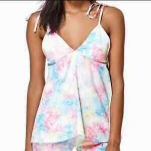♥️ UNIF Lucid Dreaming watercolor baby doll tank top